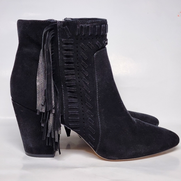 EUC Rebecca Minkoff Suede Booties SZ 11 - Picture 2 of 15